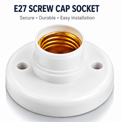 E27 light bulb holder socket - e27,