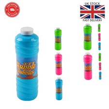 Giant Bubble Mixture for Kids - 1 Litre with Wand for Fantastic Outdoor Events