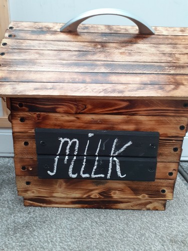 Outdoor milk bottle box - outdoor,