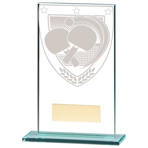 Table tennis trophies - table,