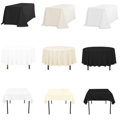 White black polyester - &,