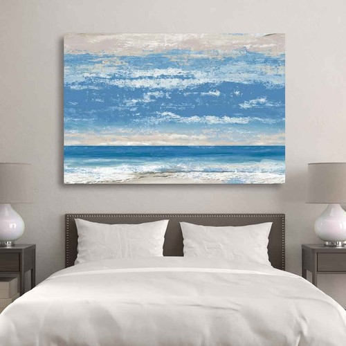 Abstract ocean seascape - abstract, canvas
