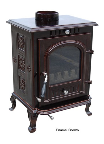 Enamel cast iron stove - enamel,