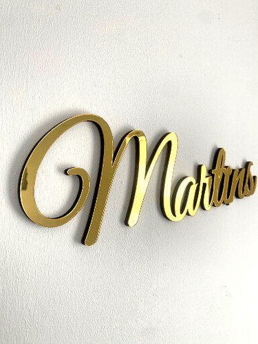 Custom name sign personalised - custom,