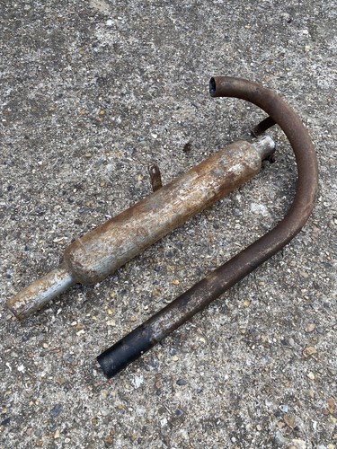 Bsa wm20 m20 exhaust - bsa,