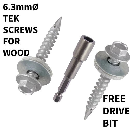 Timber tek screws 3mm hex - -,
