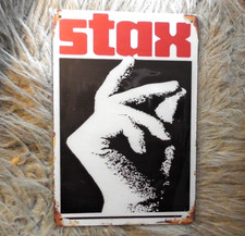 STAX record label Metal Sign -