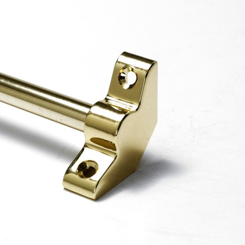Polished brass stair rods - polished,