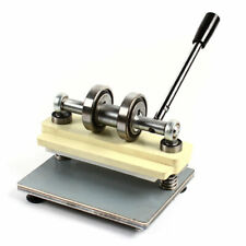 Manual PVC Embossing Cutter Leather Punch Press Cutter Die Cutting Machine UK