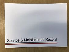 Ford Focus Service Book New Unstamped History Maintenance Record Free Postage