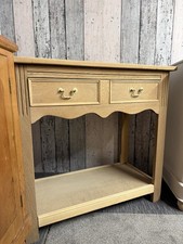 Stripped Oak Hall Table