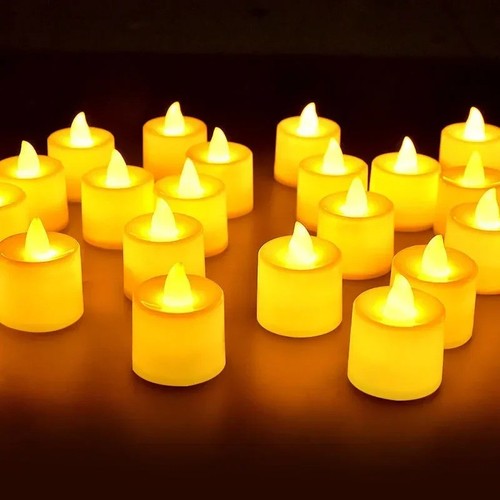 48pcs led tea lights - 48pcs, candles