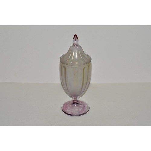 Vintage tall covered candy - vintage,
