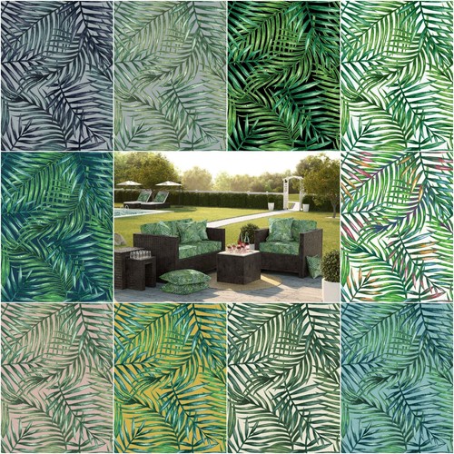 Outdoor fabric tropical leaves - fabric,