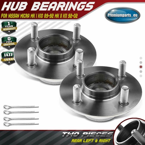 Wheel bearing hubs rear - wheel,