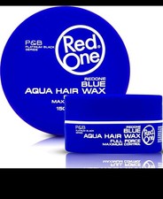 3x RED ONE AQUA HAIR GEL WAX FULL FORCE MAXIMUM CONTROL 150ML