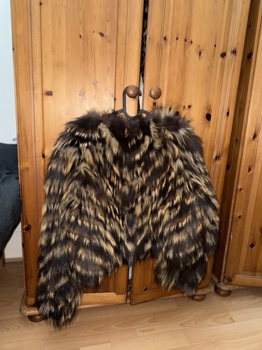 Real fox fur coat - coat, size