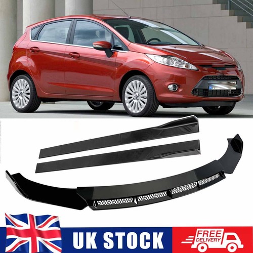 Front bumper spoiler lip - front,