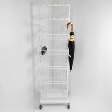 White Umbrella Stand Metal