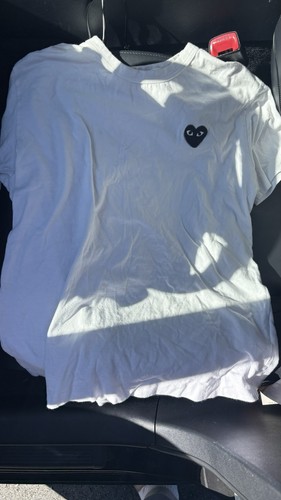Comme des garcons play white - des,