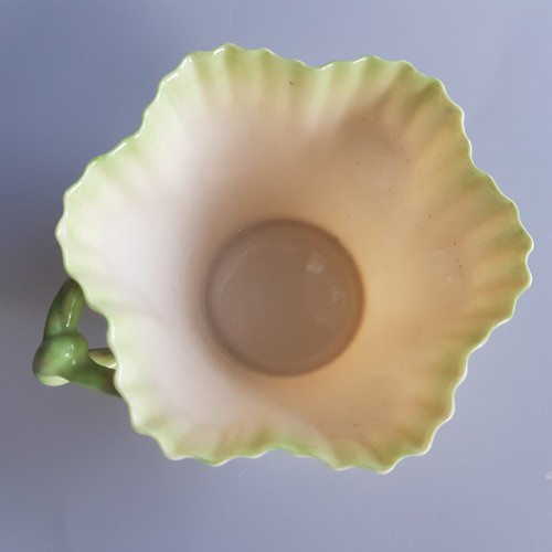 Antique belleek frilled tea - frilled,
