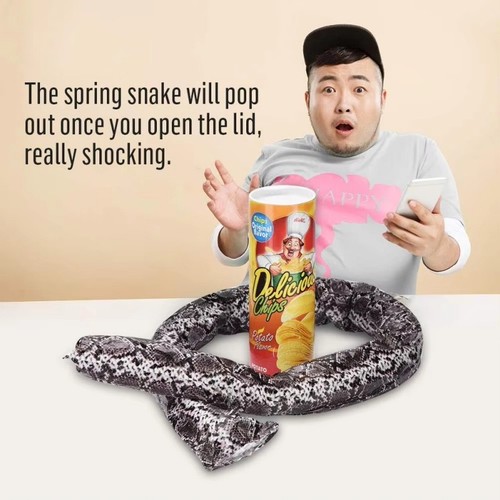 The potato chip snake can - the,