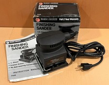 Black+Decker  Finishing 1/4 Sheet Orbital Sander 7445 Open Box DIY Construction