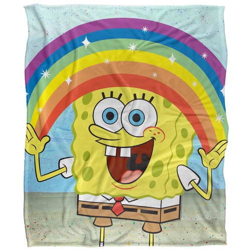 Spongebob rainbow silky - spongebob,