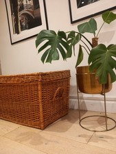 extra large wicker trunk /
