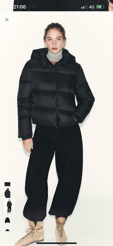Zara women puffer - zara, jacket
