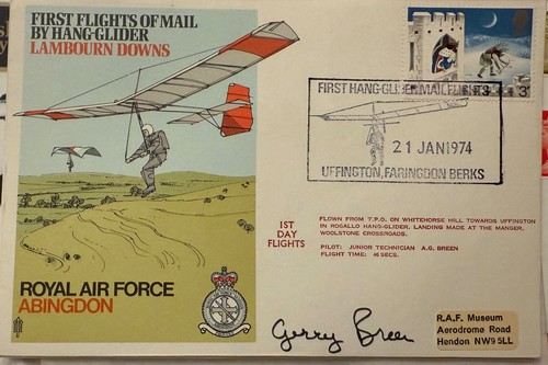 Hang glider mail 1st - , day