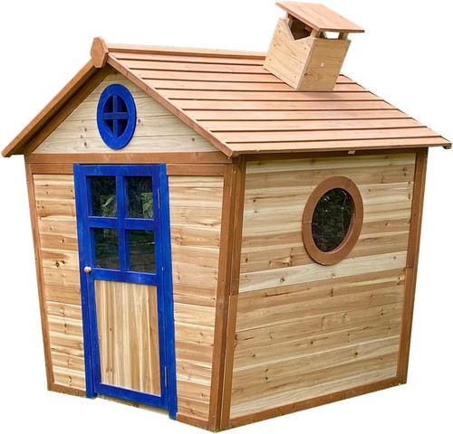 Wooden kids playhouse outdoor - wooden,