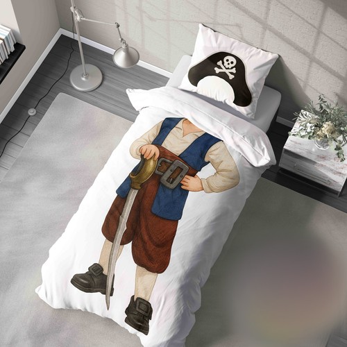 Pirate duvet cover - duvet,