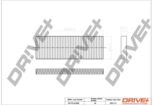 Dp1110 12 0098 filter - dr!ve+,
