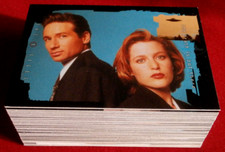 X-FILES - SEASON 4 and 5 - Complete VINTAGE Base Set (90 cards) - Inkworks 2001