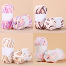 50g Thick Super Chunky Yarn Crochet Chenille Soft Hand Knitting Wool Yarn