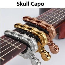 Acoustic Guitar Capo Skull Shape Pretty Cool Electric Classic Guitar Kit