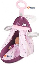 Smoby - Trolley for Dolls, Purple