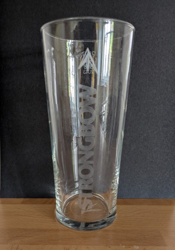 Strongbow cider pint glass - cider,