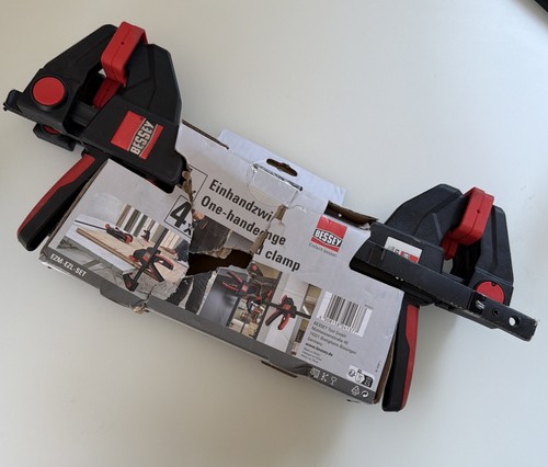 Bessey one handed clamps - one,