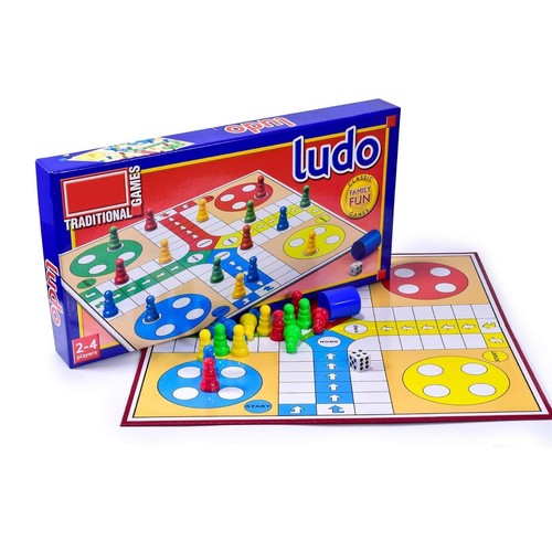 New traditional ludo board - new,