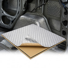 Car Sound Deadening Mat 2mm 19 Sheets 25cm x20cm (10sqft) Butyl Noise Insulation