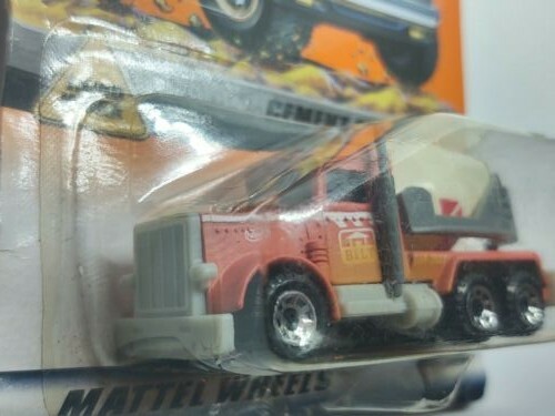 Matchbox cement mixer - cement,
