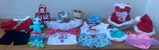 Build A Bear, Girls Bundle of Outfits plus Accessories. 