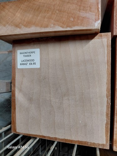 Lacewood wood turning - lacewood,