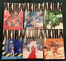 Akira Complete Manga Set Volumes 1-6 by Katsuhiro Otomo - Kodansha - English
