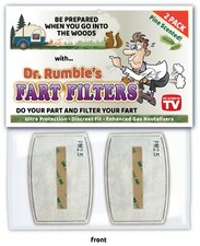 Camper FART FILTER Joke Gag - Teardrop Trailer RV Birthday Gift CHERRY AIR PM2.5