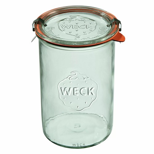 Weck 1000ml mason jar - weck, lid