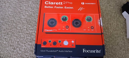 Focusrite clarett 2pre - clarett,
