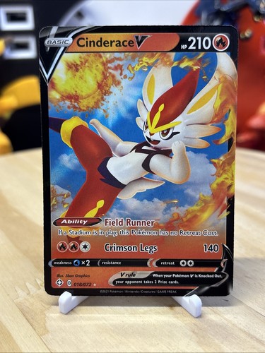 Cinderace 018 072 shining - cinderace,